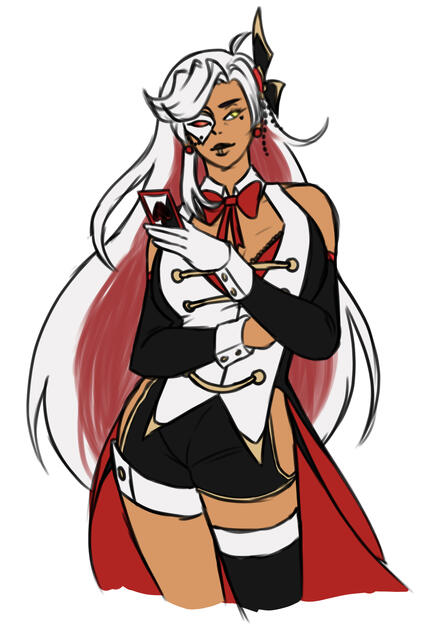 half body colored